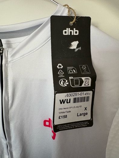 Dhb Aeron Long Sleeve Jersey 3.0