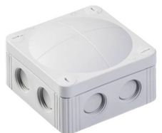 5x White Wiska Box's