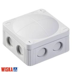 5x White Wiska Box's