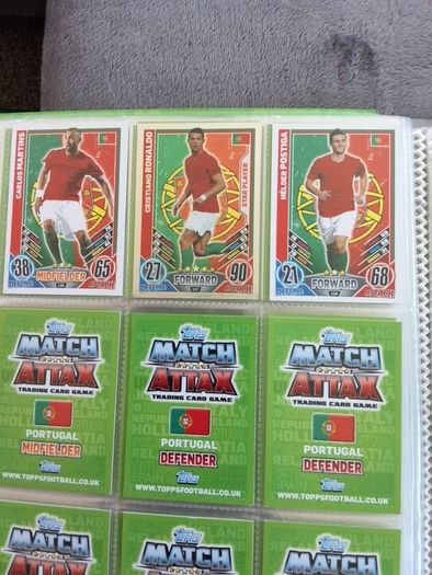 Match attax euro 2012 cards