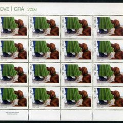 2006 Ireland Love Commemorative Stamp Sheetlet Plate 1B1B1B1B Mint Never Hinged (MNH)