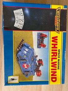 Warhammer 40k Space Marine Whirlwind tank