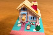 vintage polly pocket ski chalet