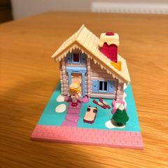vintage polly pocket ski chalet