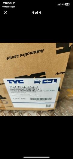L200 headlight nearside  NEW