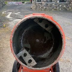 Honda GX 120 cement mixer with stand