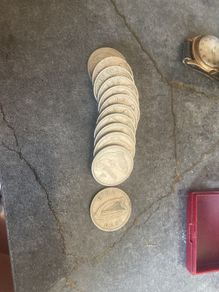 irish shillings