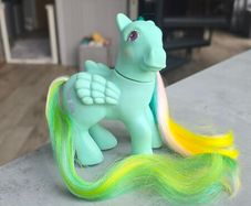 Braided Beauty Brush N Grow Ponies MLP G1 My Little Pony