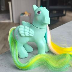 Braided Beauty Brush N Grow Ponies MLP G1 My Little Pony
