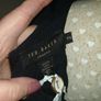 Ted Baker navy cold shoulder top size 2 uk10 Image 9