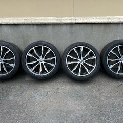 BMW X4 genuine 20" alloy wheels and tyres