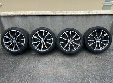 BMW X4 genuine 20" alloy wheels and tyres