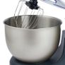 Baking Stand Mixer - 6 Speed Kitchen Mixer With Pulse, 5L Stainless Steel Mixing Bowl, Removable Splash Guard, Whisk, Dough and Beater Attachment, 1200W, Blue/Grey Image 3