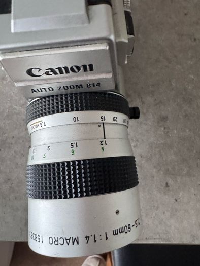 Canon Auto Zoom 814 Electronic Vintage Super 8 Video Camera