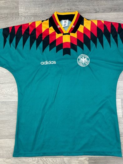 Genuine Vintage 1994 Adidas Germany Away Jersey Shirt Mens M/L