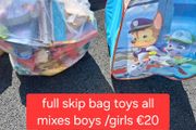 skip bag toys