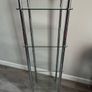 bathroom glass shelving unit Image 2