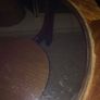 Mid Century Octagonal Coffee Table with Glass Top Image 2