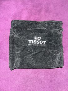 Tissot watch suede cover bag
