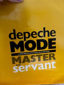 Depeche mode master and servant 12" vinyl