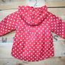 TU Sainsbury baby polka dots light jacket 3-6 months Image 2