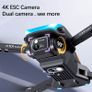 Foldable Drone with 4K HD Camera Three-Sided Obstacle Avoidance Drones Image 5