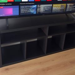 TV Stand ,Black-Brown ,Almost New