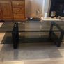 Smoked Glass TV Table Image 2