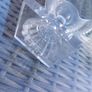 George III c1805 Sunderland Bridge rummer glass with lemon squeeze base Image 4