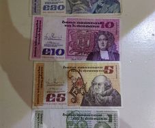 Ireland  B Series Banknote Set