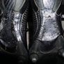 Football Boots Nike Mercurial Vapor III Black/Gold (2006) Size 7UK SG Image 4