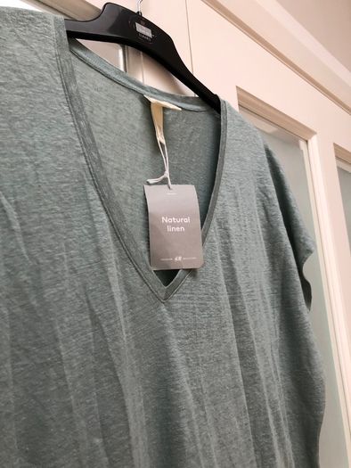 Dress, H & M, new, linen knit