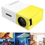 MINI Projector Portable Home Theater Smart TV Laser Beamer 3D Cinema LED Video projector for Movie Via HD Port Image 2