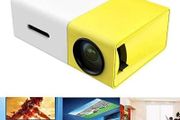MINI Projector Portable Home Theater Smart TV Laser Beamer 3D Cinema LED Video projector for Movie Via HD Port