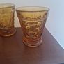 vintage amber glass Image 7