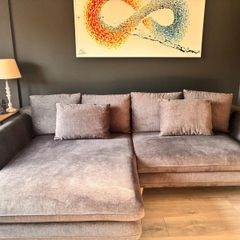 Sofa with fold out bed and storage