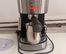 Cooks professional coffee machine