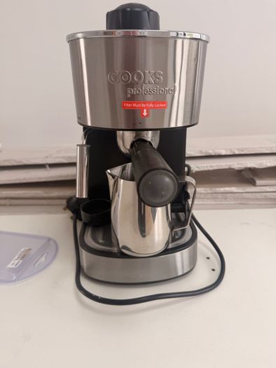 Cooks professional coffee machine