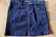 Navy Cord Skirt - Name It (6yrs)
