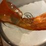 Tall Kerry Vintage Crafted  glass eleven inch hand made glass pitcher Image 9