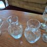 Vintage glass water/wine carafe Image 2