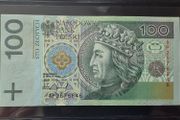 Poland 2 banknotes 100 zl and 10 zl from the 1994