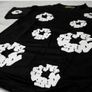 Black Denimtear t-shirt Image 4