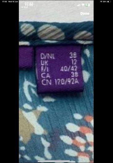 dress Mexx dress size 12 kimono inspired