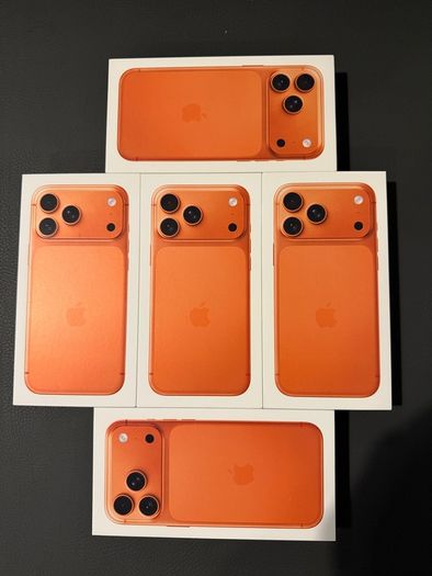 iphone 17 Pro Max 256GB (ORANGE/BLUE/SILVER COLOUR )IRISH STOCK/EU Unlocked Brand New Sealed 1 year Apple Warranty Free Screen Protector and Phone Cover RECEIPT