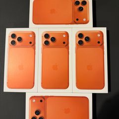 iphone 17 Pro Max 256GB (BLUE /ORANGE COLOUR )IRISH STOCK/EU Unlocked Brand New Sealed 1 year Apple Warranty Free Phone Cover and Screen Protector RECEIPT