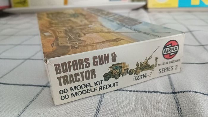 Airfix Bofors Gun & Tractor, 1976