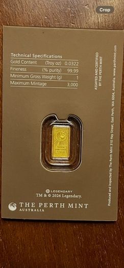 1 gram gold