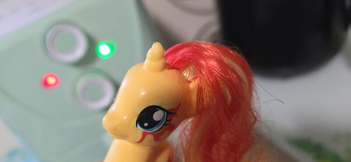 Sunset Shimmer 3inch Brushable Cutie Mark MLP G4 My Little Pony 2010