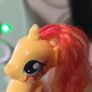 Sunset Shimmer 3inch Brushable Cutie Mark MLP G4 My Little Pony 2010 Image 9